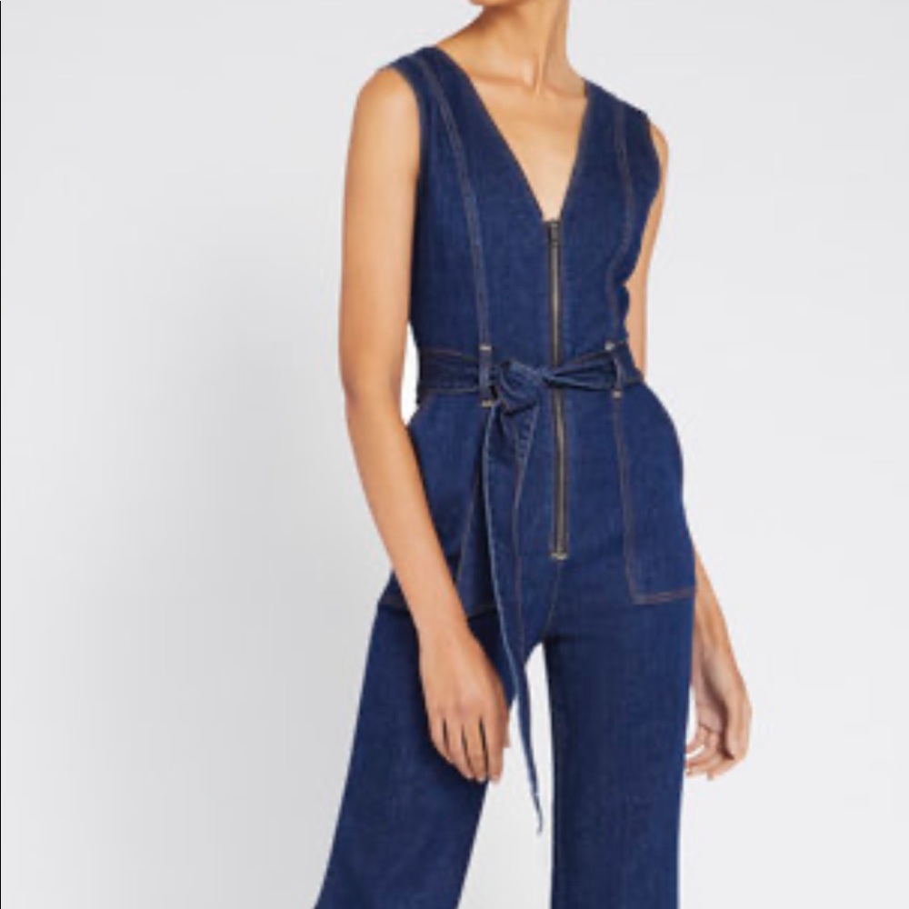 Alice & Olivia Jeans Jumpsuit size 27